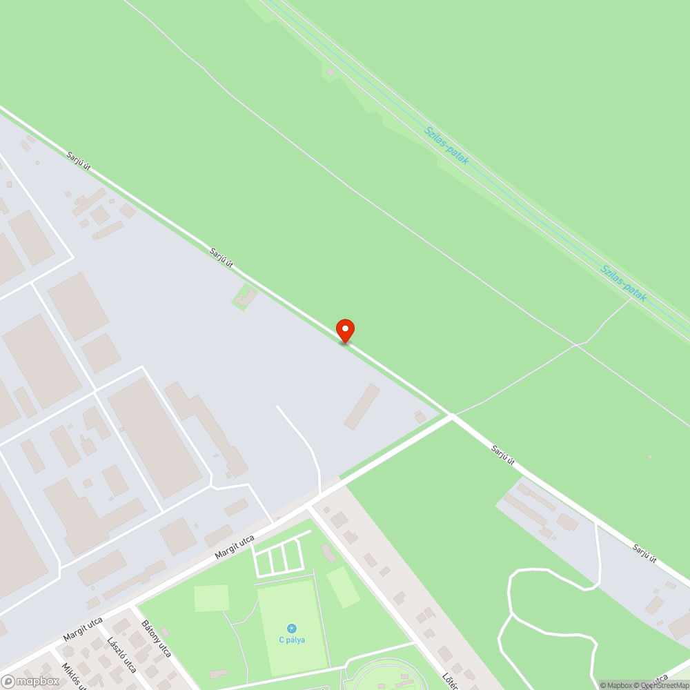 Szeméttelep az erdő szélén bejelentés helye