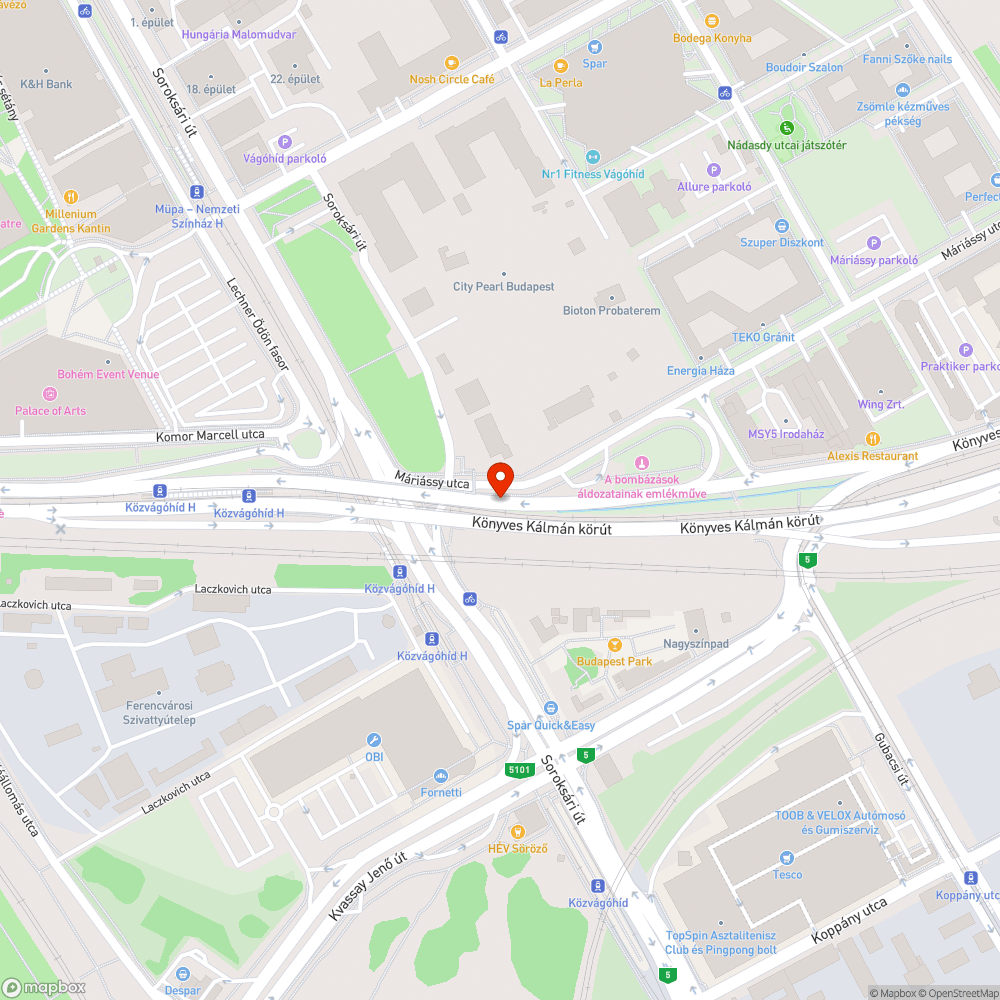 Hiányos felfestés, padka a kerékpáros nyomvonalon bejelentés helye