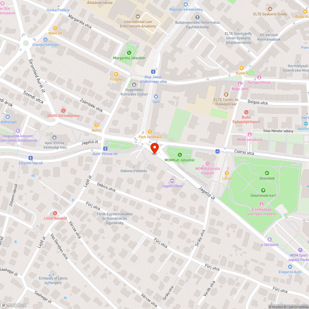 gally bejelentés helye