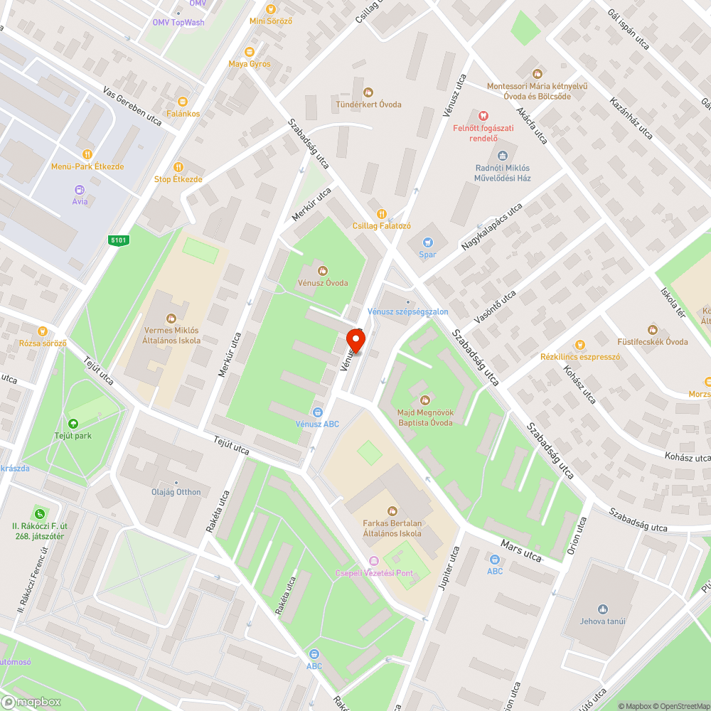 Csillagtelepi-autóbuszállomás bejelentés helye