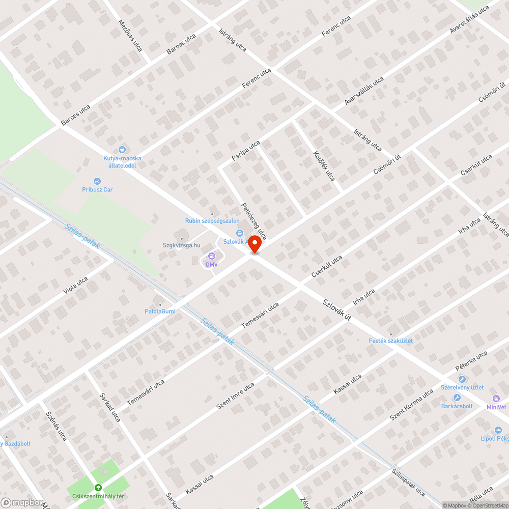 Rozsdás, törött hirdető oszlop bejelentés helye