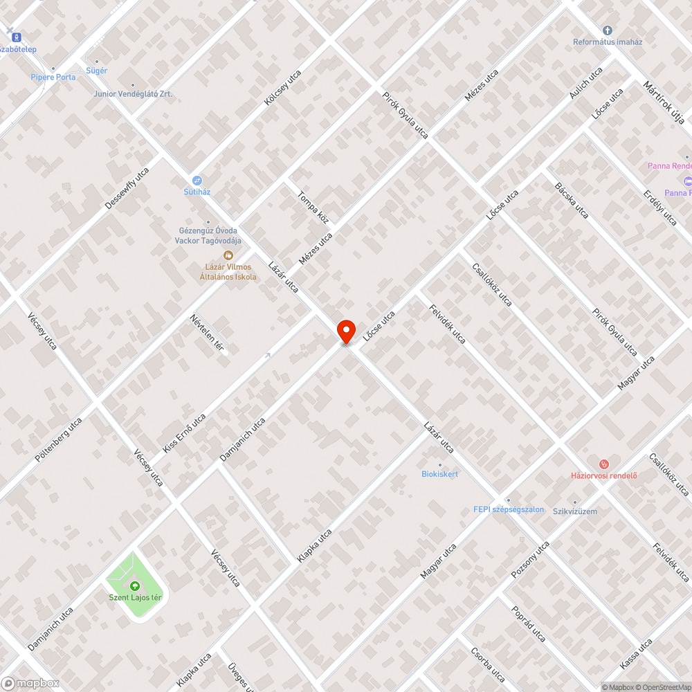 Összefirkált utcanévtáblák bejelentés helye