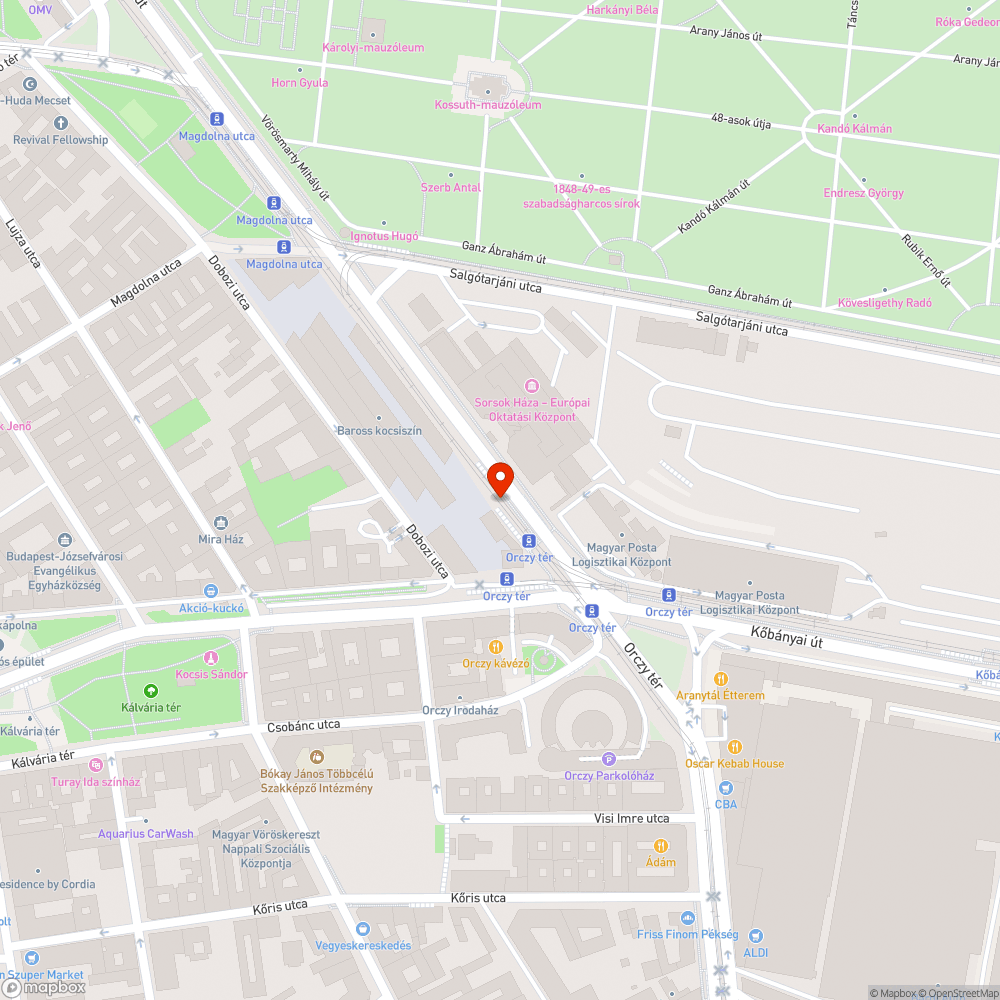 Átkelő bejelentés helye