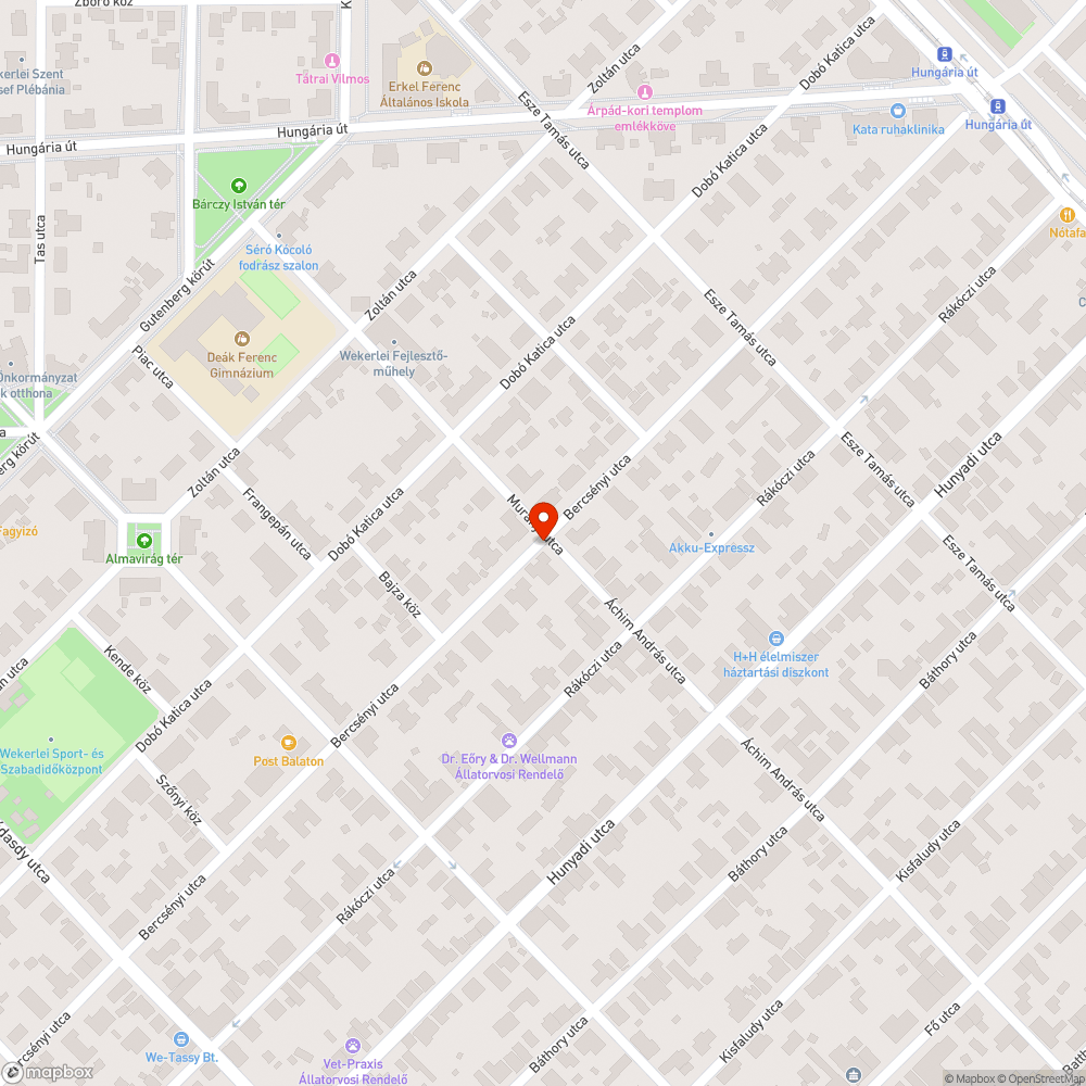 Problémás vasfedél bejelentés helye