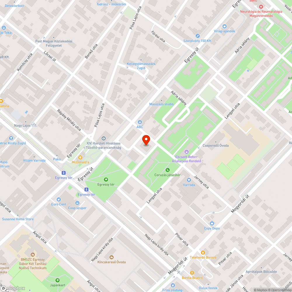 Mitsubishi Colt / Zugló Jerney 70. bejelentés helye