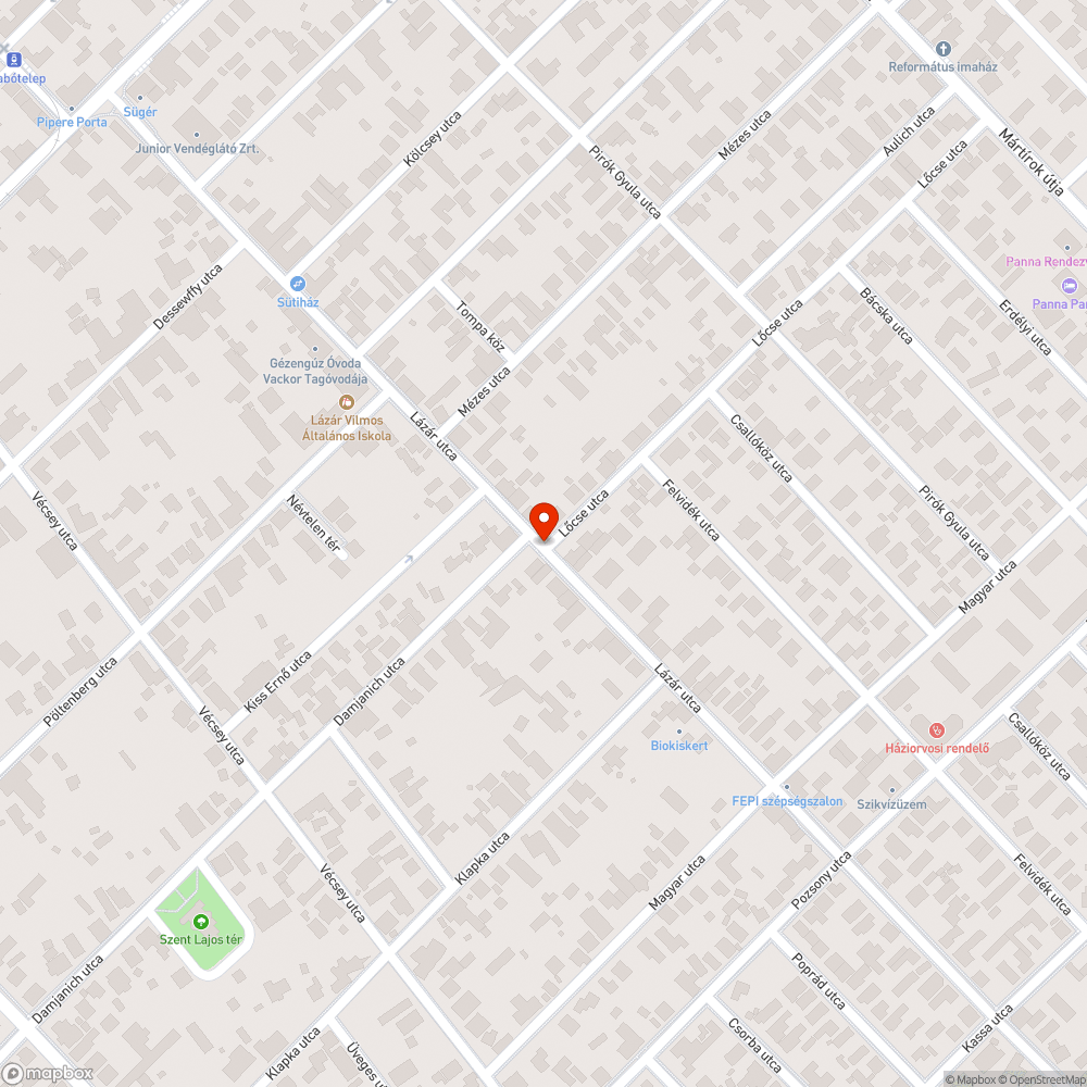 Kátyús csatornafedlap bejelentés helye