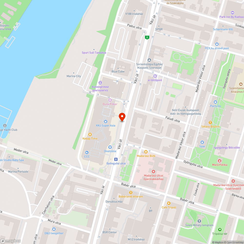 Duna pláza bejáratokhoz kerékpártároló igény bejelentés helye