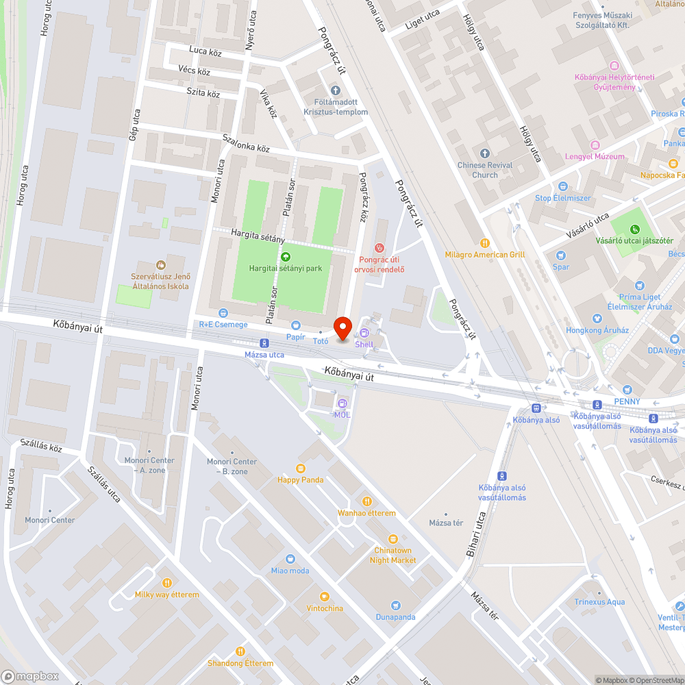 Balesetveszélyes fém csonkok a járda mellett bejelentés helye