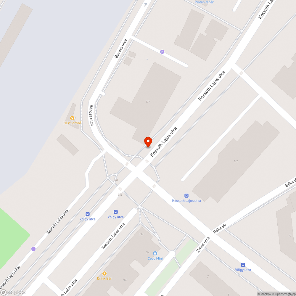 Javításra váró útburkolat a gyalog- és kerékpárúton bejelentés helye