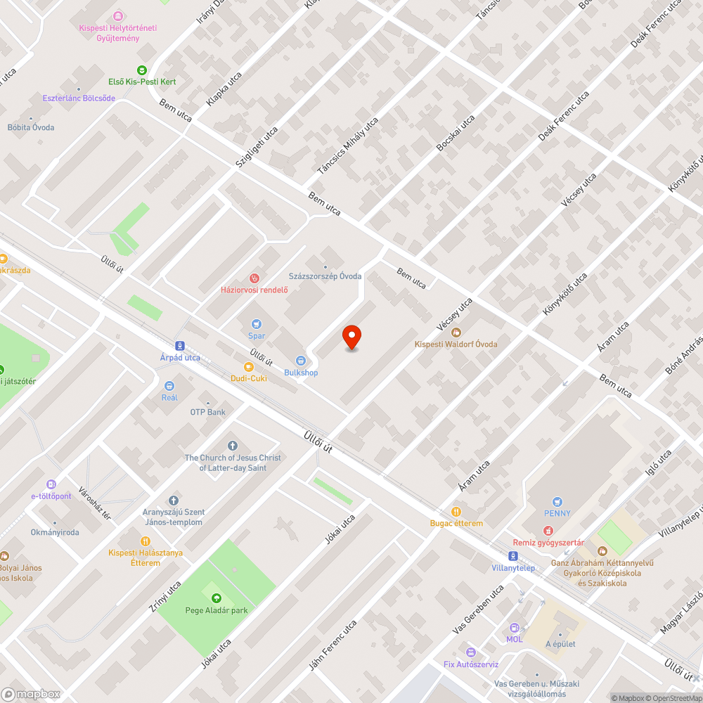 Hepe-hupás térkő a játszótéren. bejelentés helye