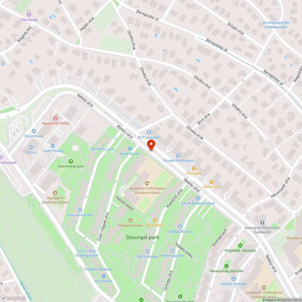 Kiszáradt fák bejelentés helye