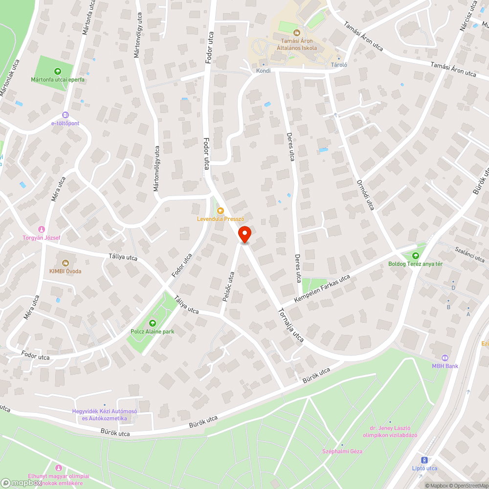 Megrongálódott aknafedlap bejelentés helye