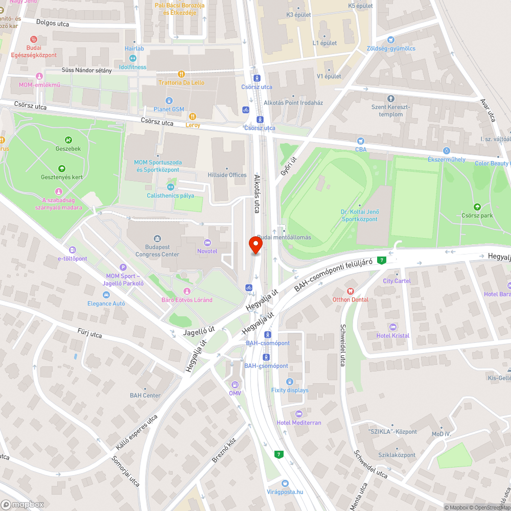 Buszmegálló állapota bejelentés helye