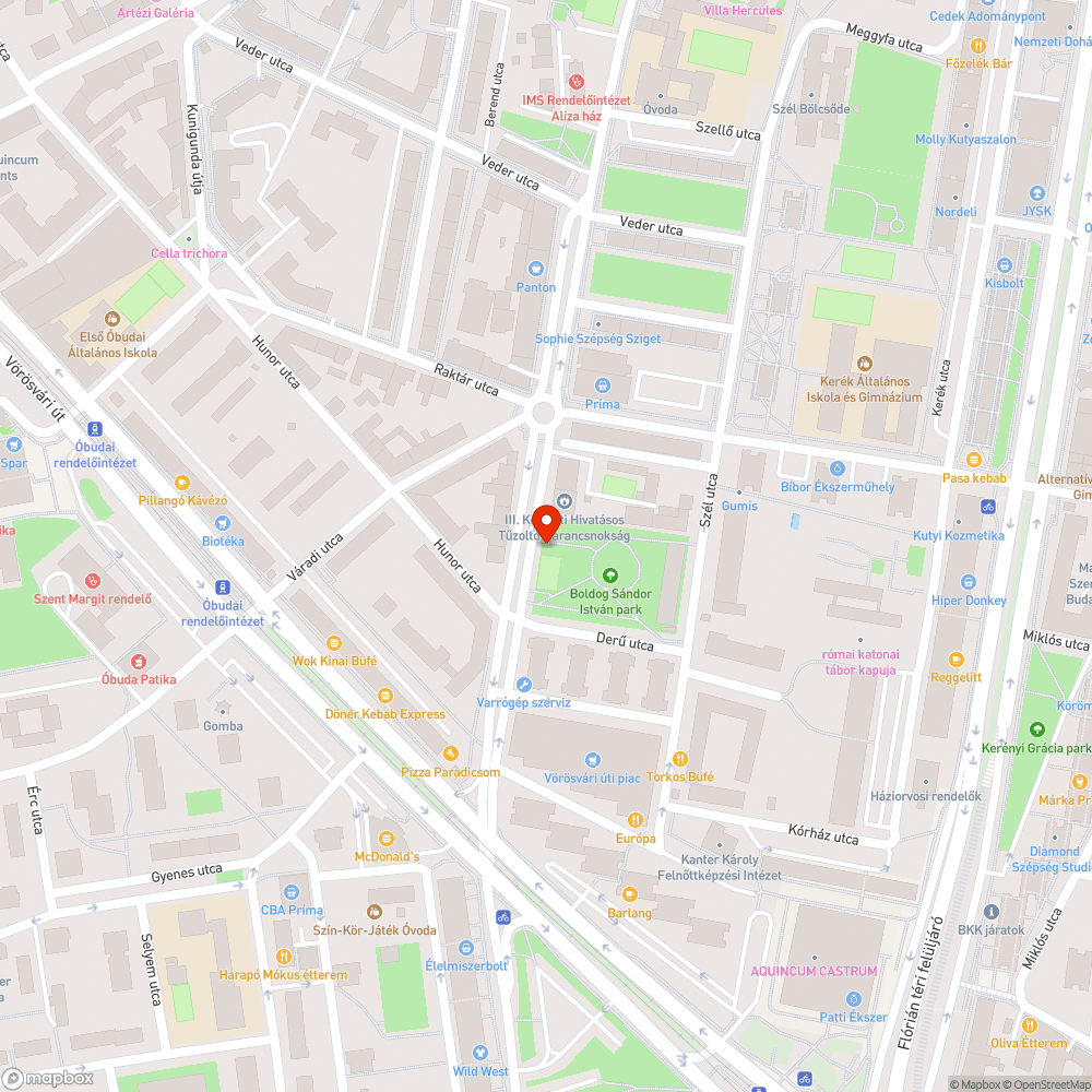 Megrongalt kutyagumis tarto bejelentés helye