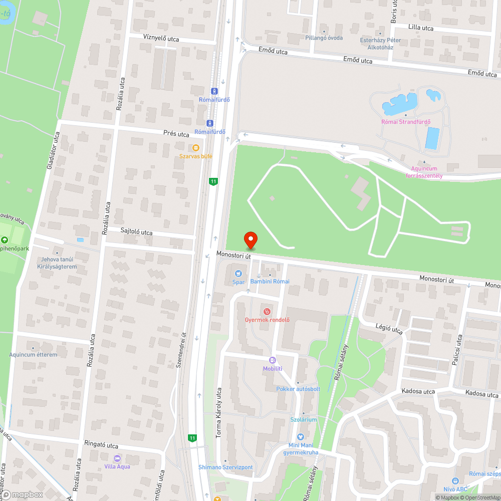 Eldugult víznyelő bejelentés helye