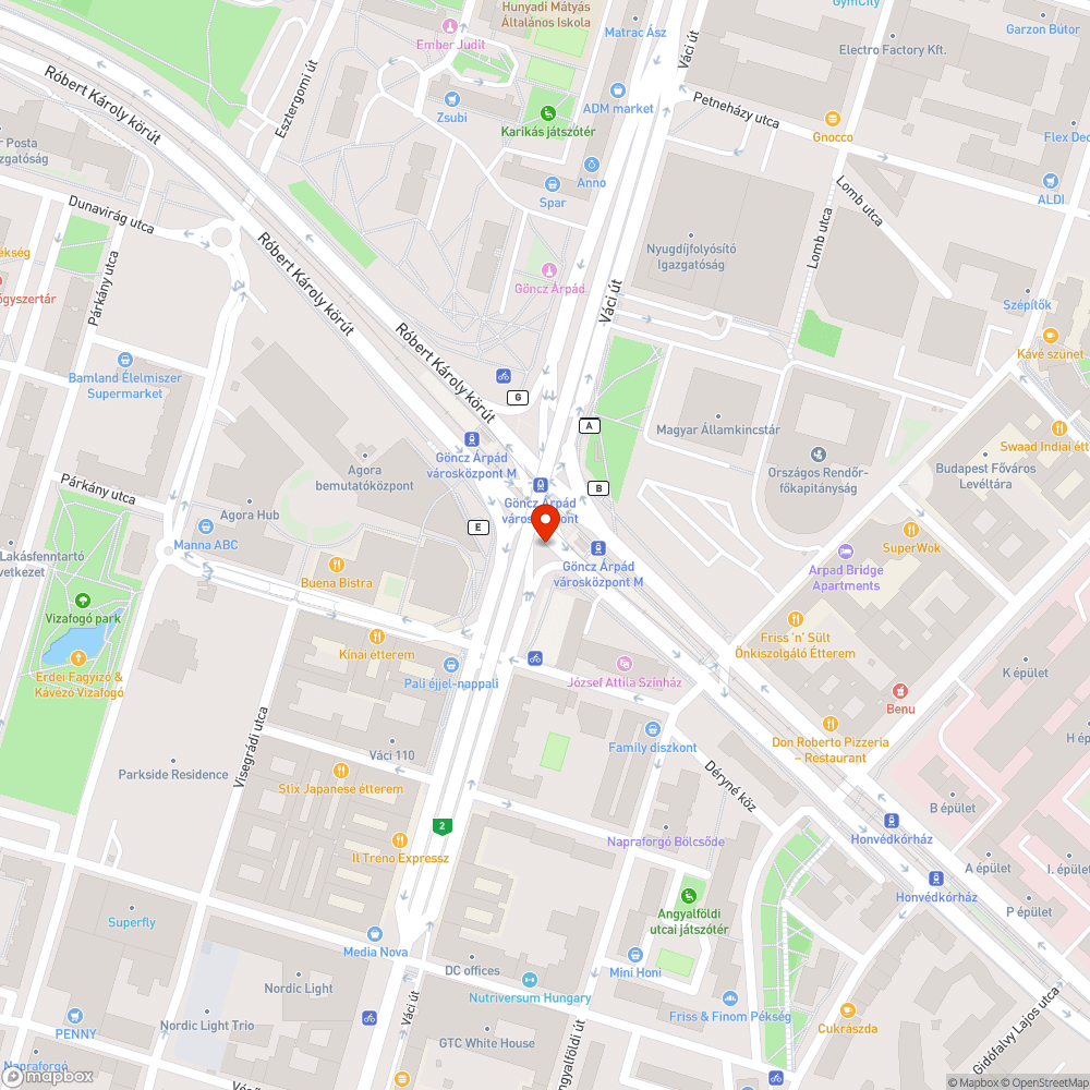 Bringahídra bejelentés helye