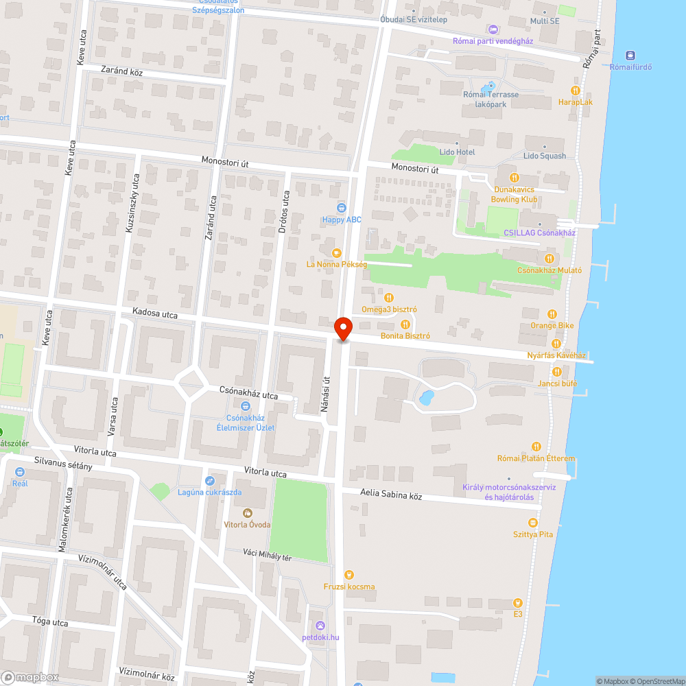 Betondarabok a nyúlgáton bejelentés helye