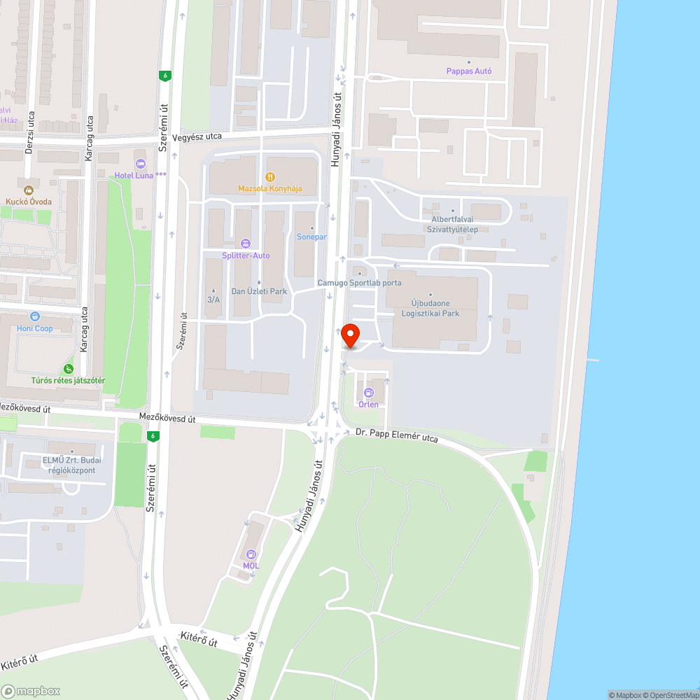 Kiszáradt fák (kb. 20 db) bejelentés helye