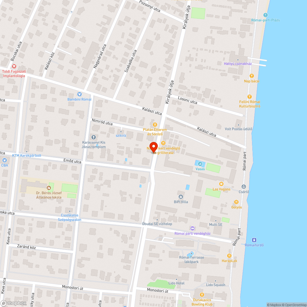 Ömlesztett avar a Nánási úton bejelentés helye