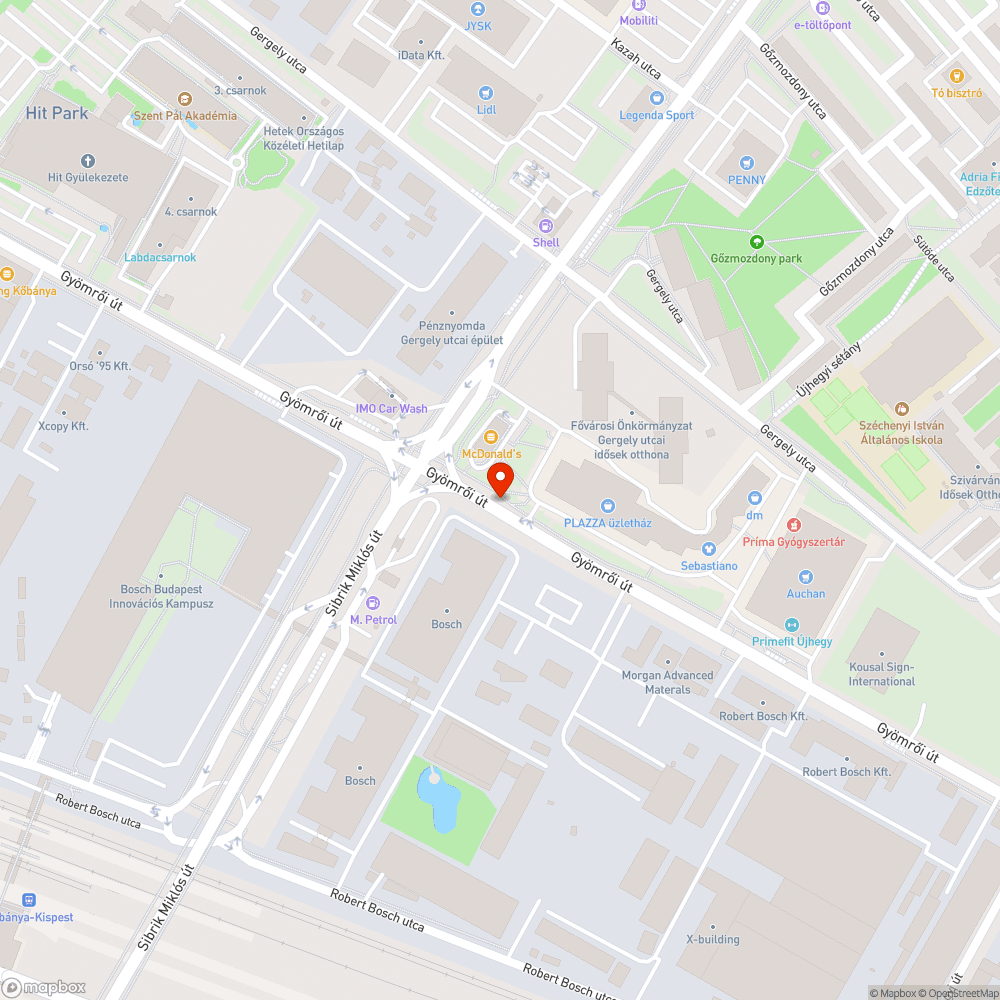 Töredezett fedél bejelentés helye