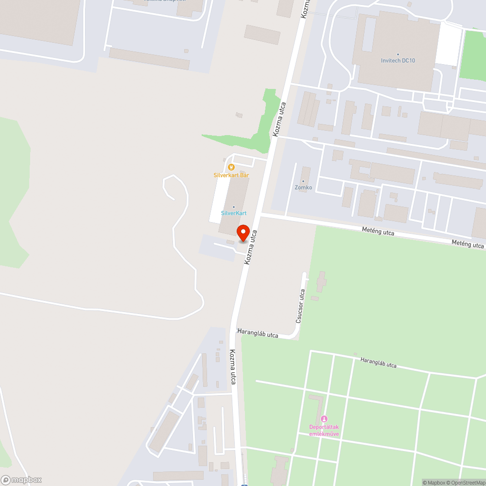 Dzsungel bejelentés helye