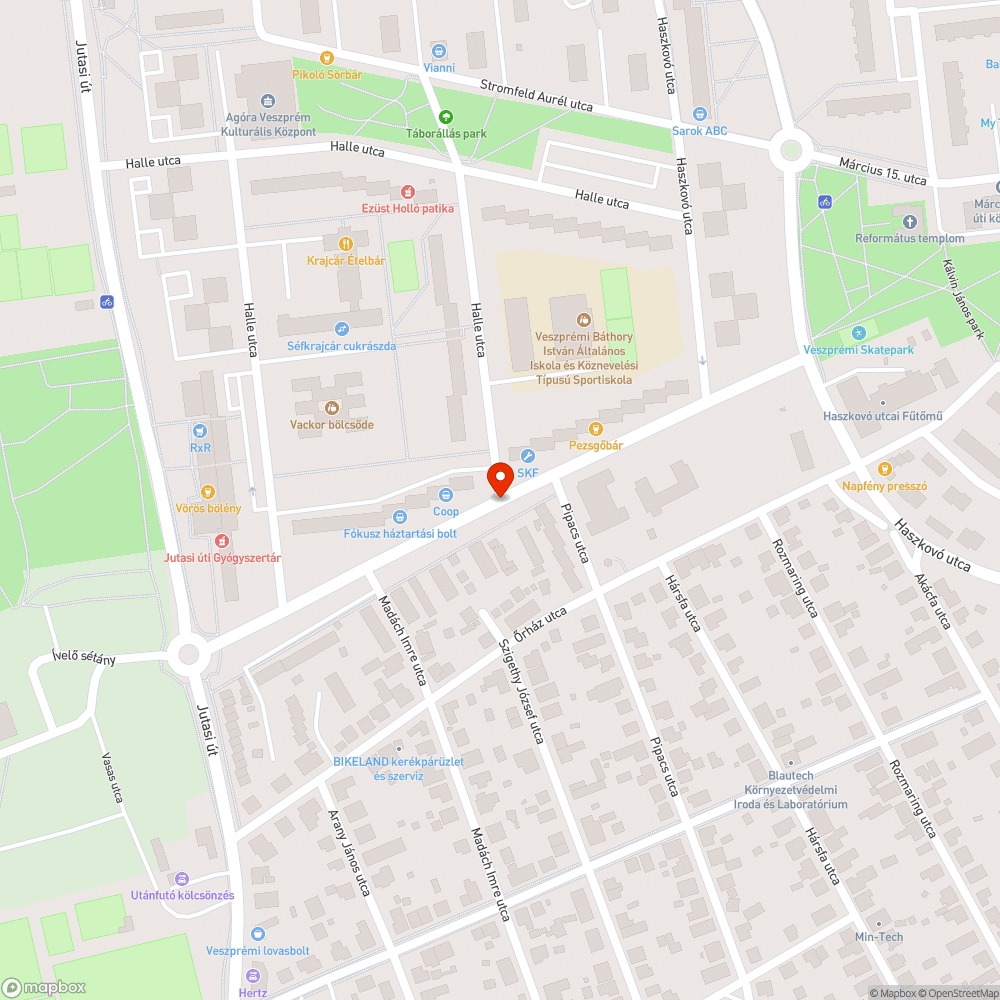 Zöld Seat bejelentés helye