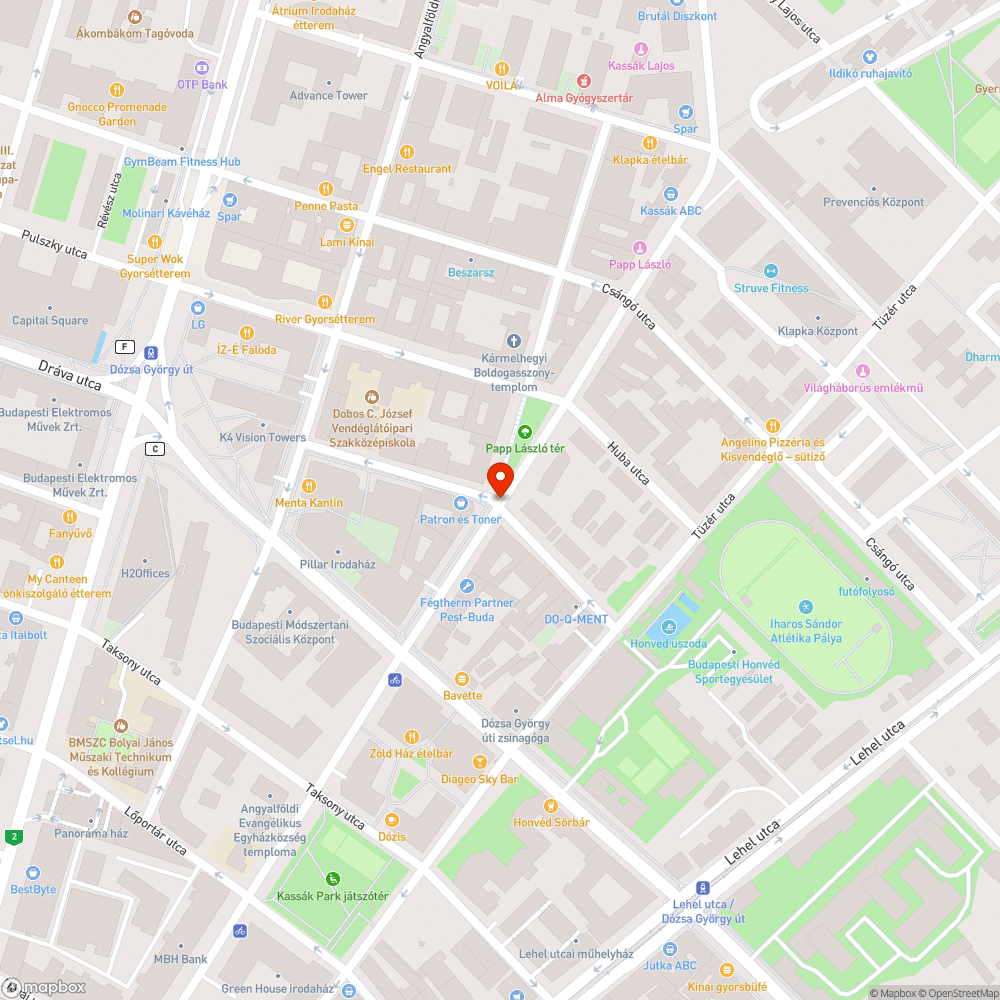 TOKLÁSZ! bejelentés helye