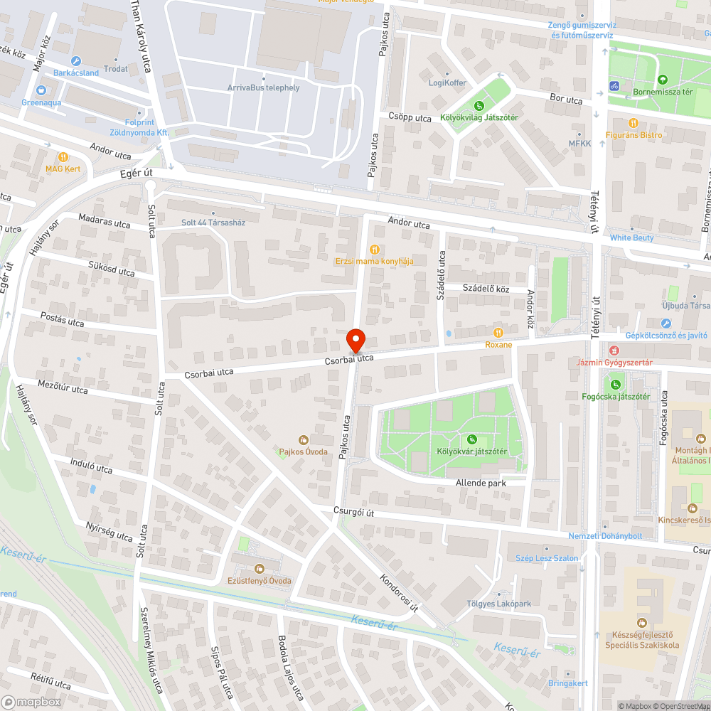 Utcai lámpába belógó fa bejelentés helye