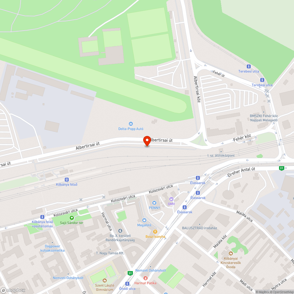 széna a bicikliúton bejelentés helye