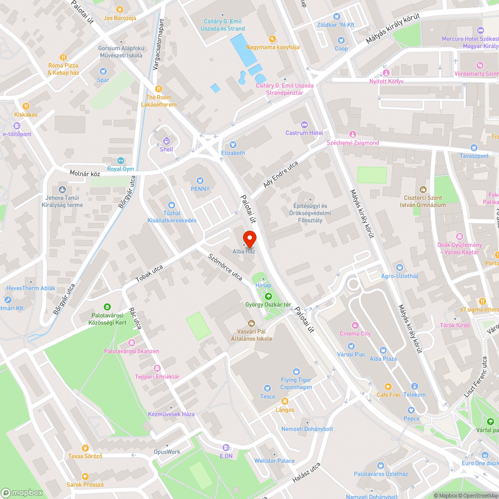 Veszélyessé vált lámpás gyalogosátkelő. bejelentés helye