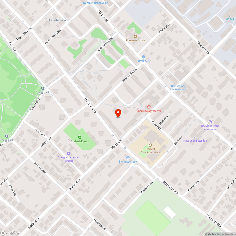 Leesett tiltó tábla bejelentés helye