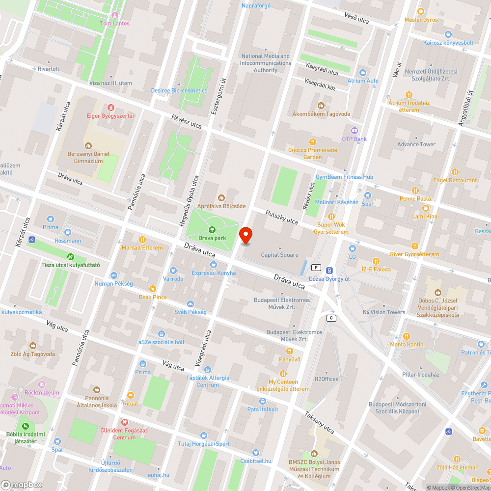 rövid idejű parkolás bejelentés helye