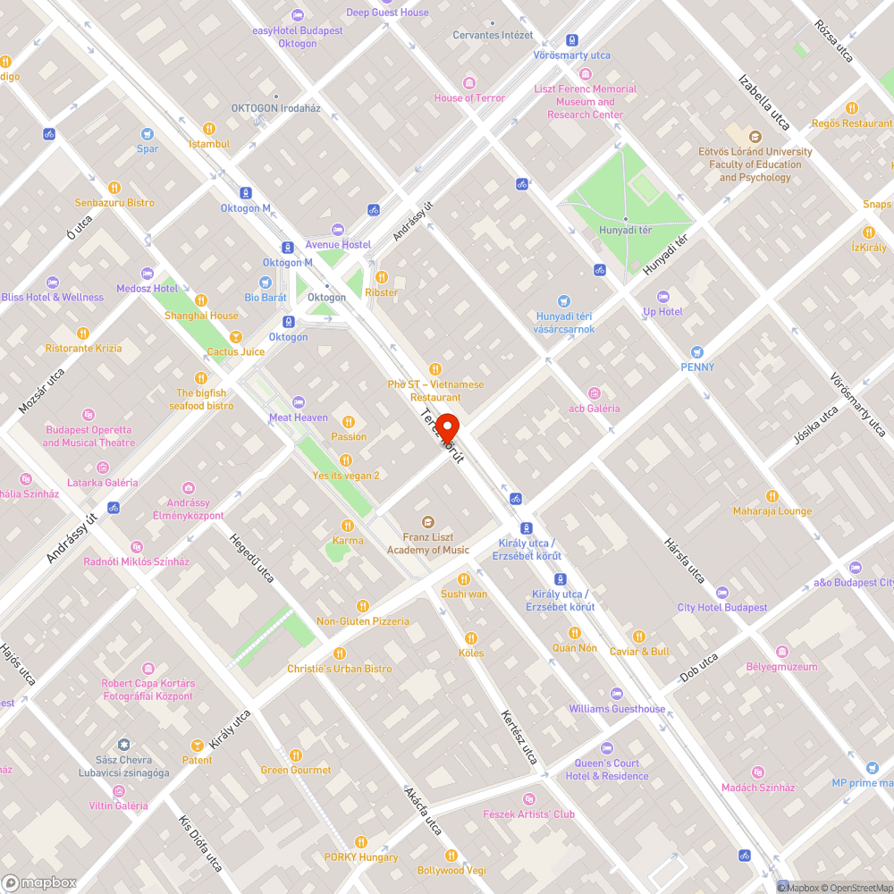 Virágládák a belvárosban bejelentés helye