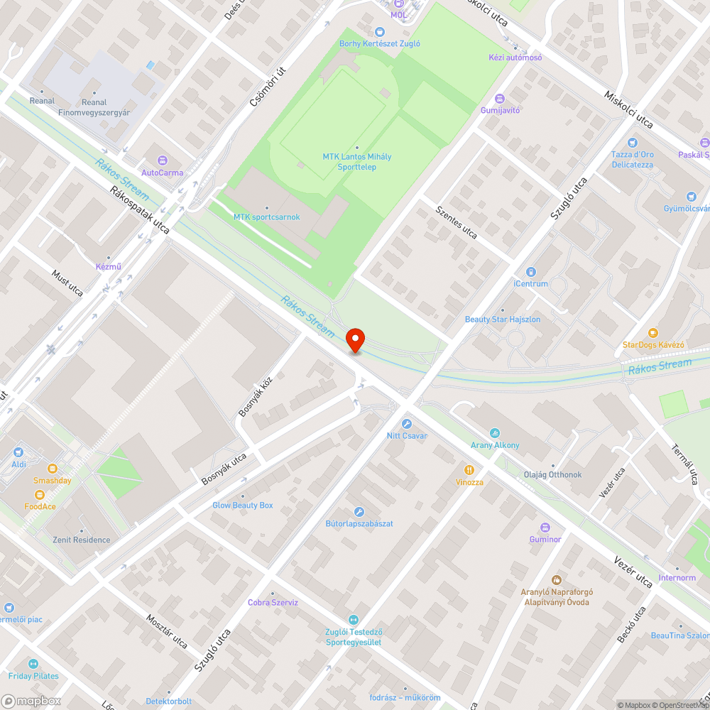 Elhanyagolt kerékpárút bejelentés helye