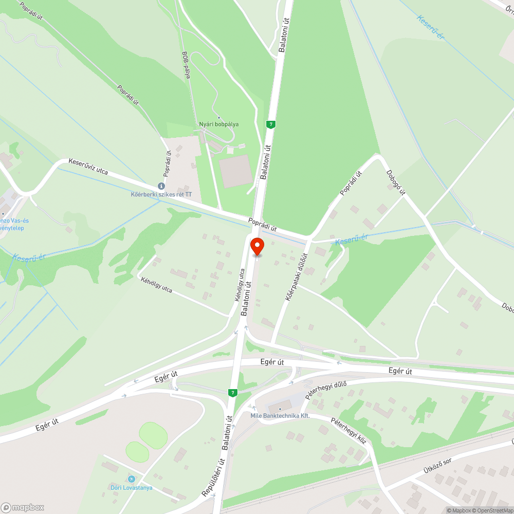 szemetes bejelentés helye