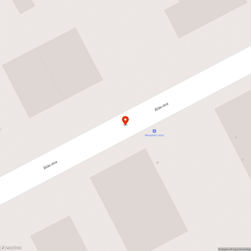 Eltűnt kuka bejelentés helye