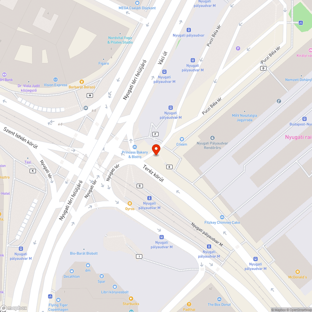 Nyugati téri aluljáró burkolata szétesik bejelentés helye