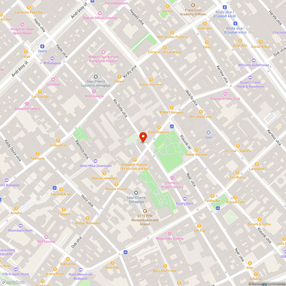 Nem látható, hogy mozgássérült parkoló bejelentés helye