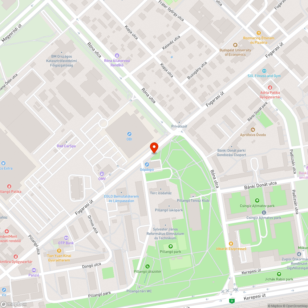 Betontömbök bejelentés helye