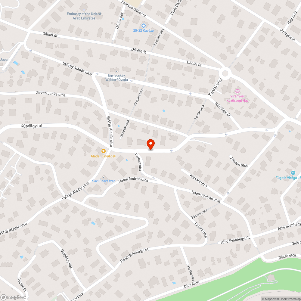 Járdán parkolás bejelentés helye