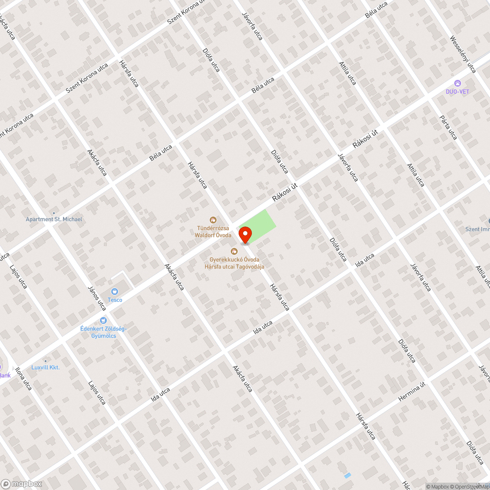 Elhagyatott autó bejelentés helye