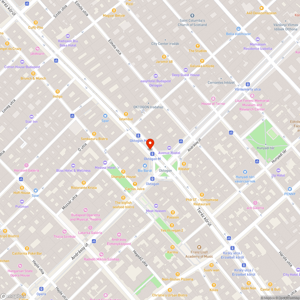 villamosmegálló bejelentés helye