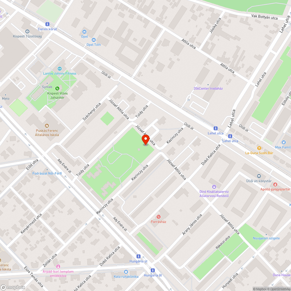 csúszda hiànya bejelentés helye