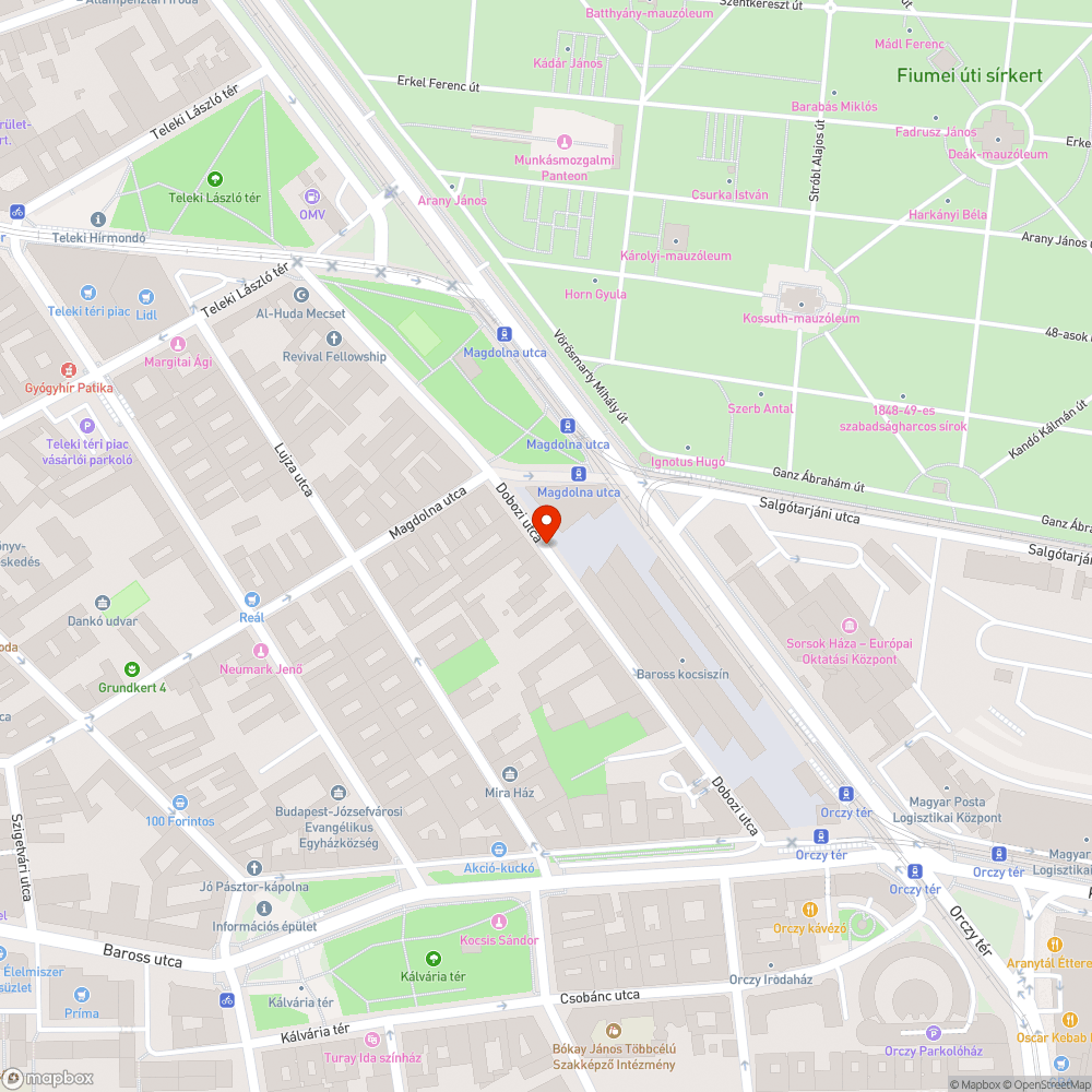 megrongált doboz bejelentés helye