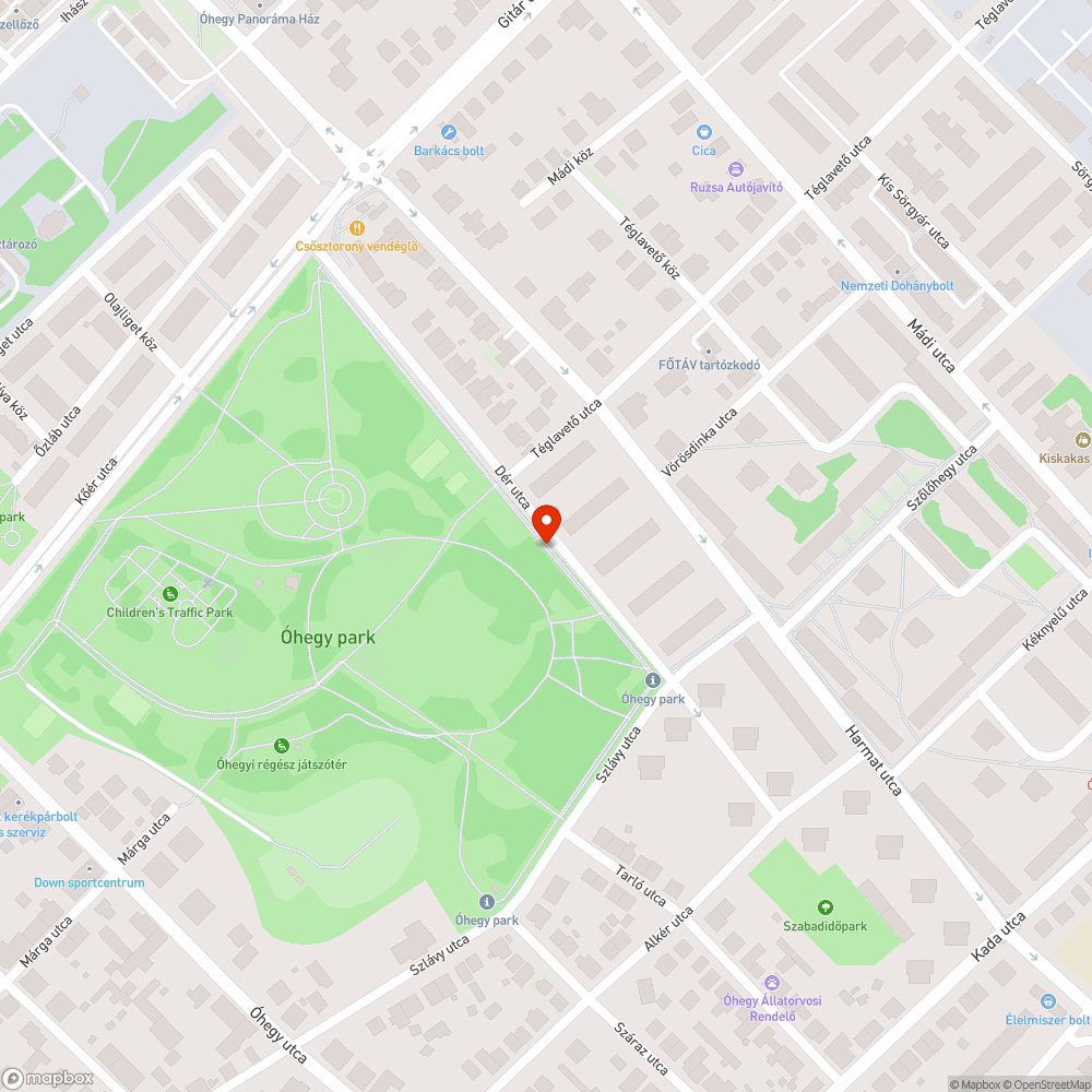 Szemét a mobil WC tetején bejelentés helye