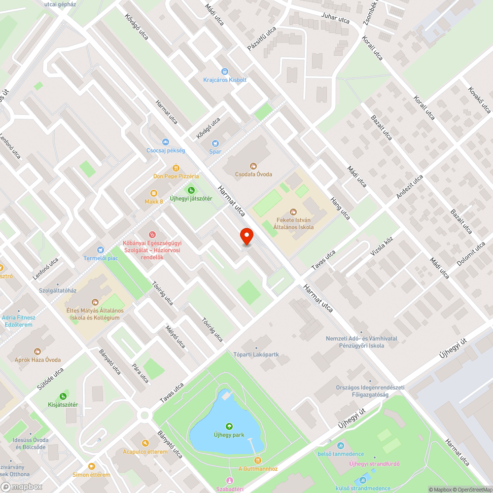 Megsüllyedt járólapok, hiányzó járdaszél bejelentés helye