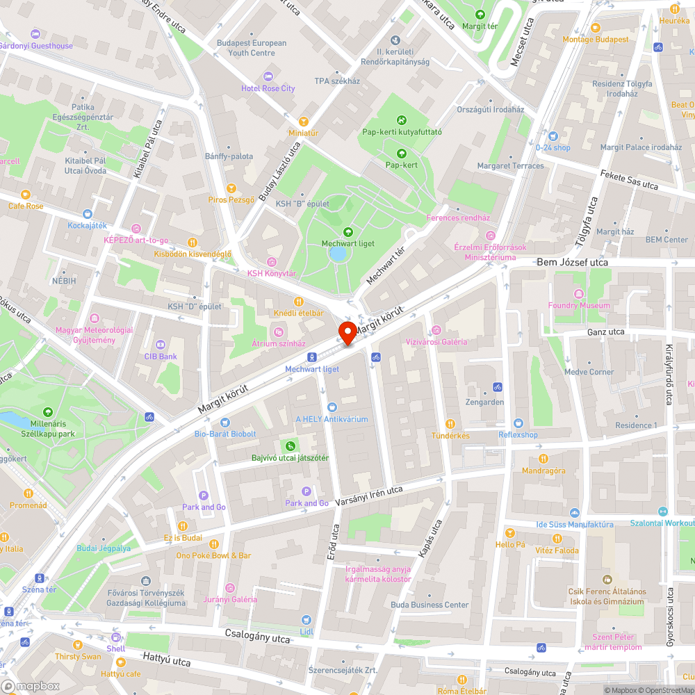 Leszakadt szemetes bejelentés helye