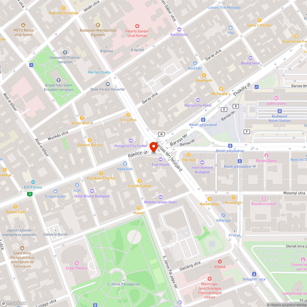 Kidöntött pollerek bejelentés helye