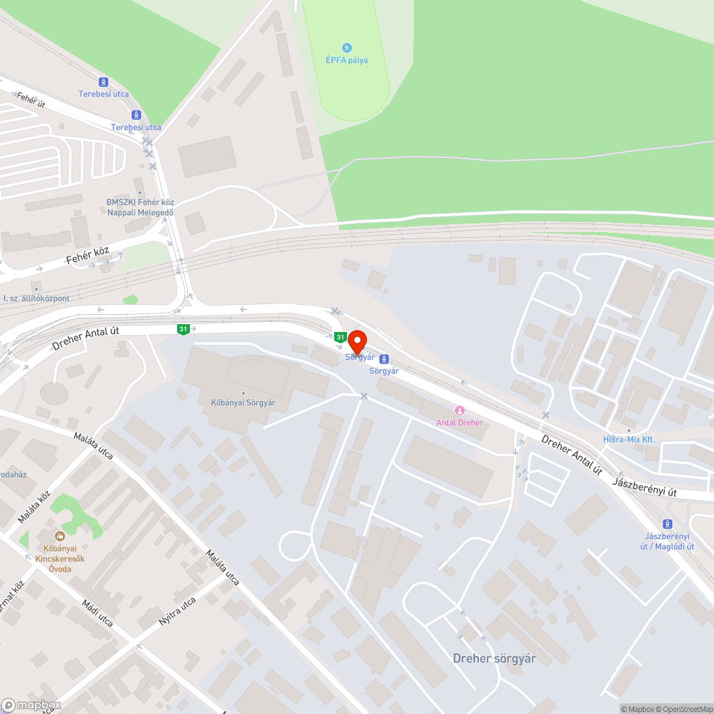 Üveg törmelék bejelentés helye