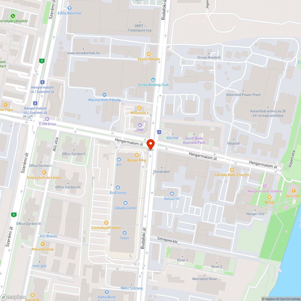 Szemét bejelentés helye